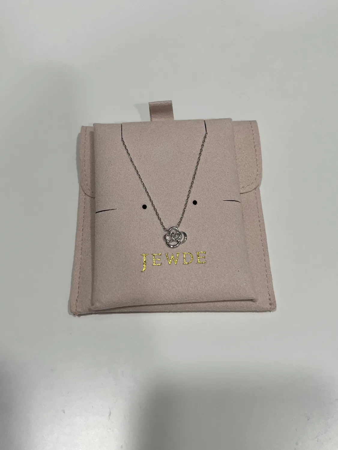 청담 쥬드주얼리 원포인트 다이아 목걸이 미착용