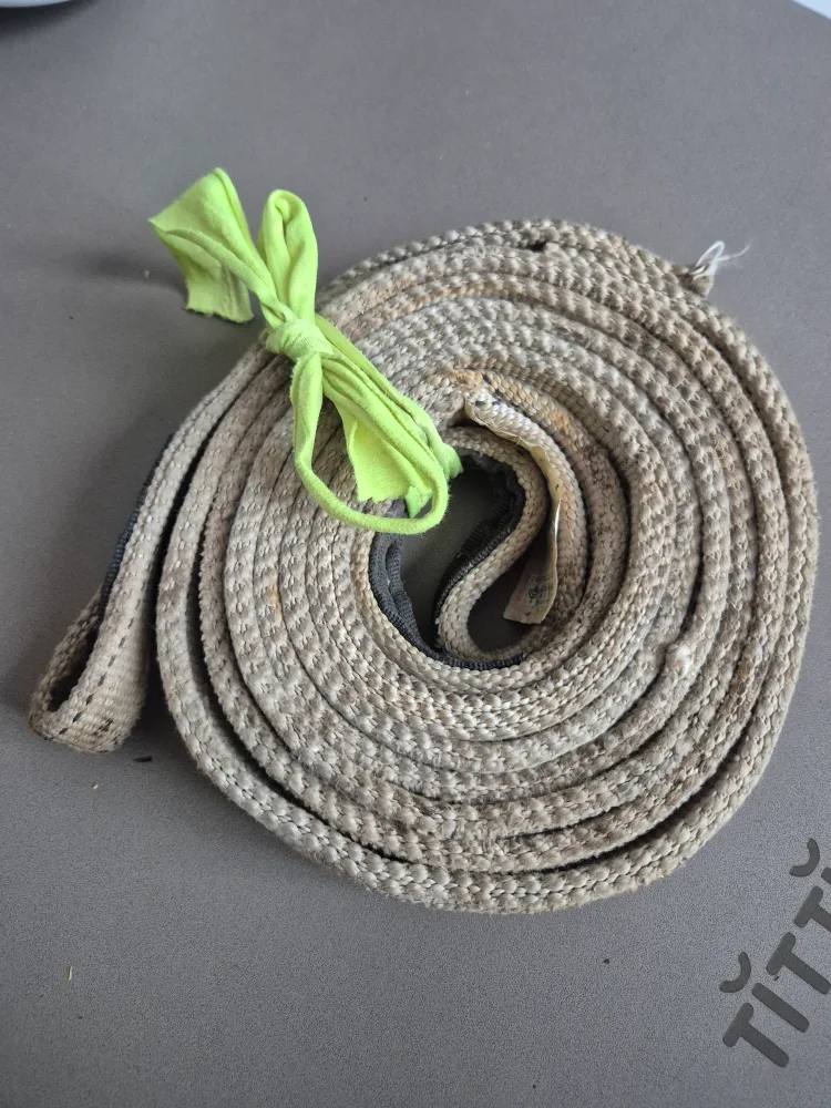 중고 차량 견인 스트랩