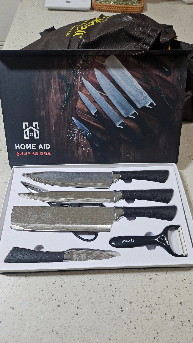 HOME AID 칼 6종 세트 | 생활/주방 | 당근 중고거래