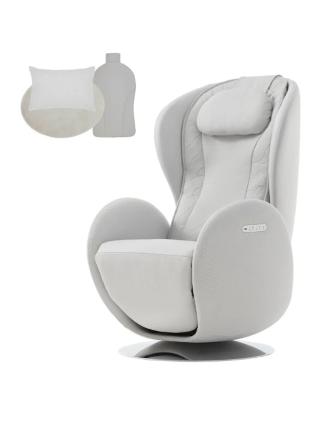 누하스 루나L 안마의자 멜더화이트(중고) 리클라이너, 안마의자, 1인용 리클라이너