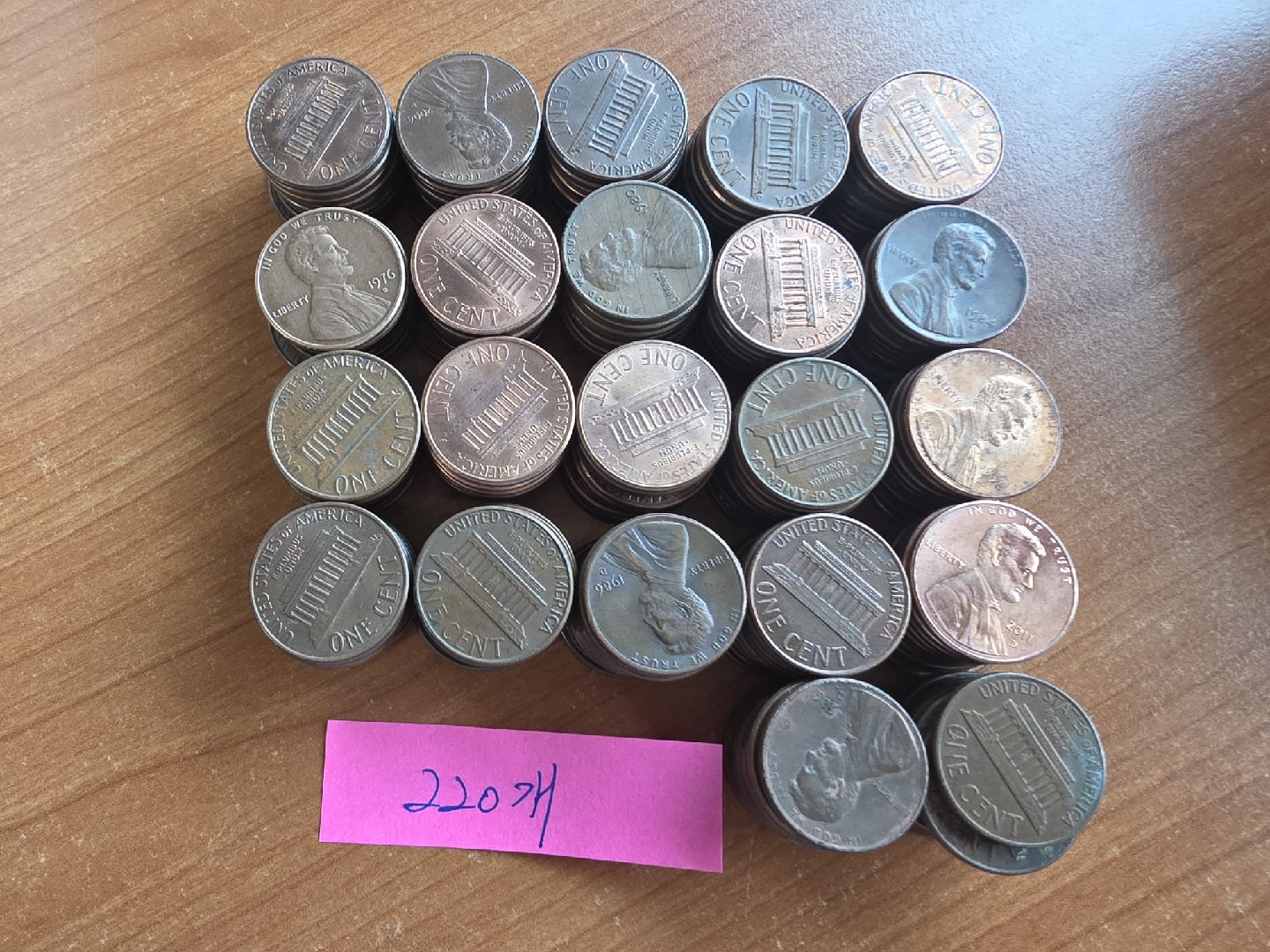 미국 동전 모음 (쿼터, 다임, 니켈, 페니)