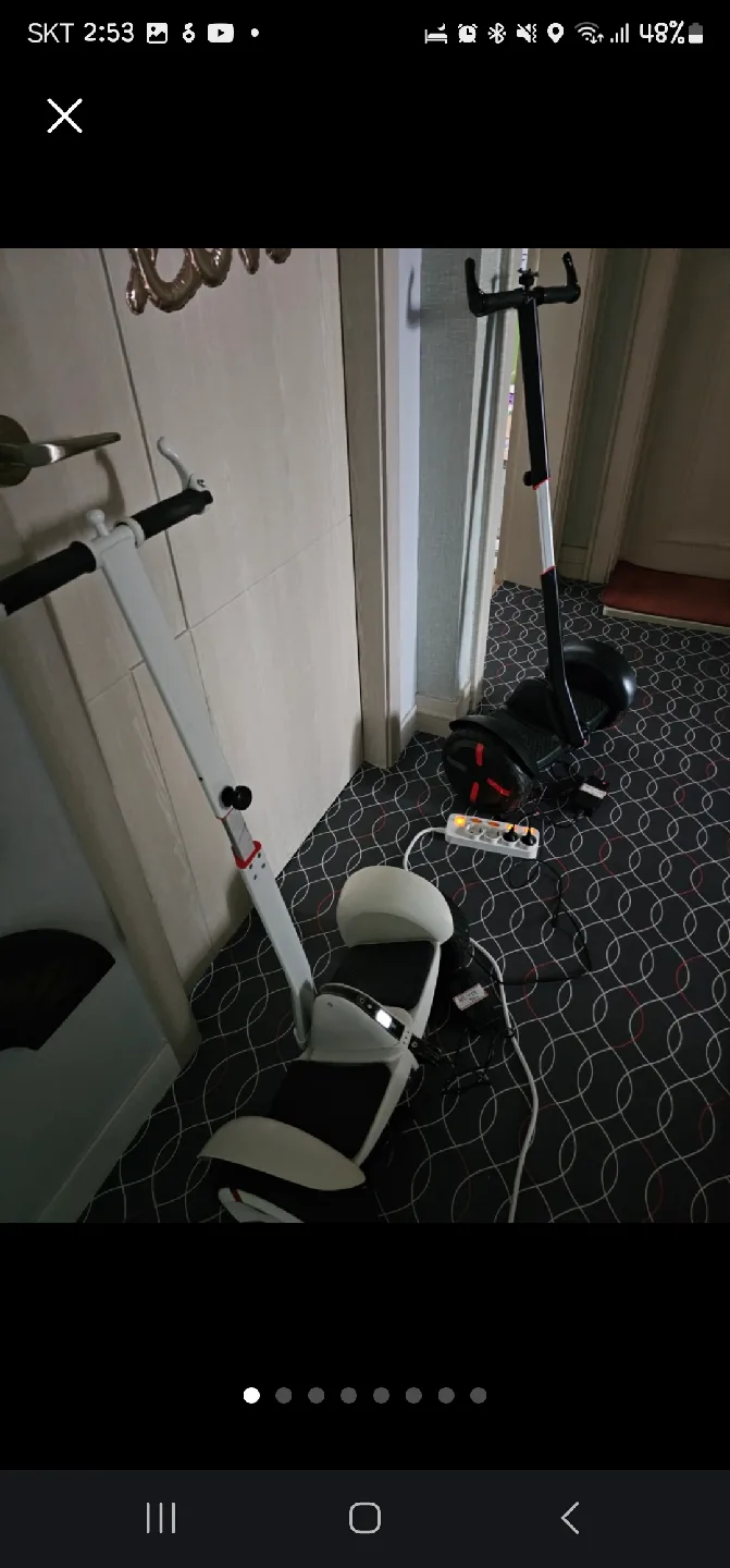 마이봇 전동휠 & 무릎바