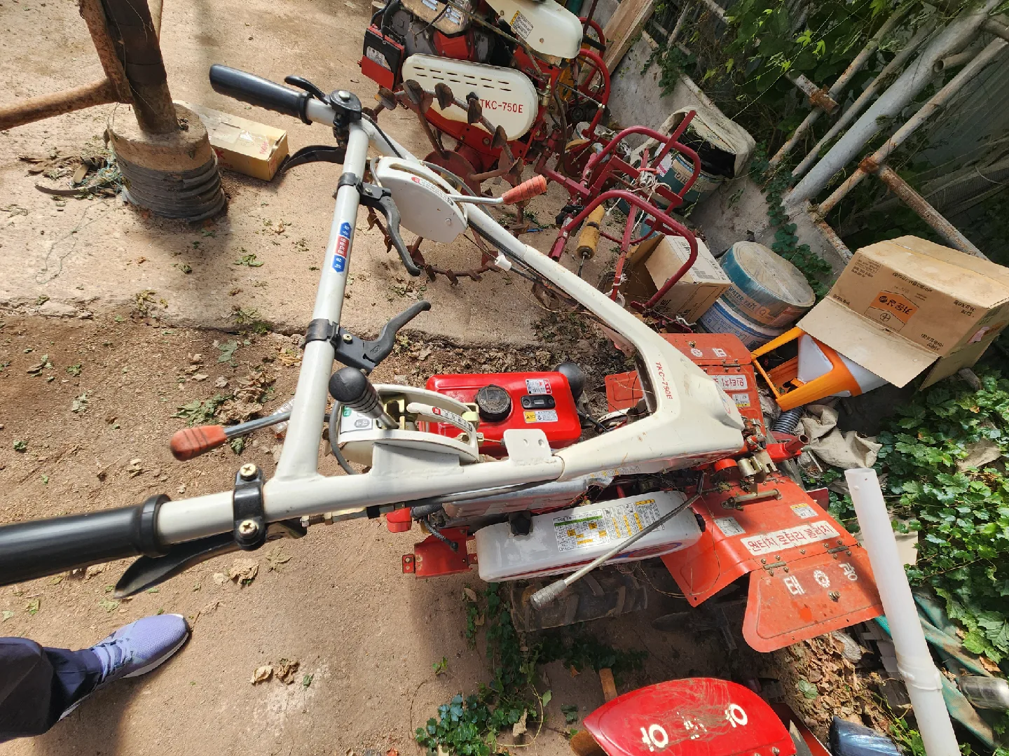 태광 750e 관리기 팝니다