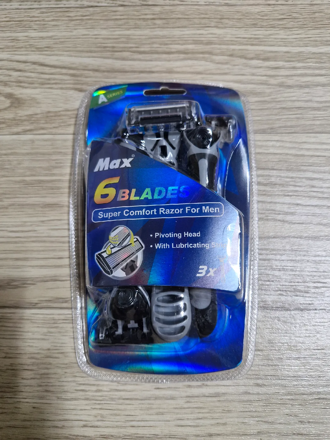 Max 6중날 면도날 새상품