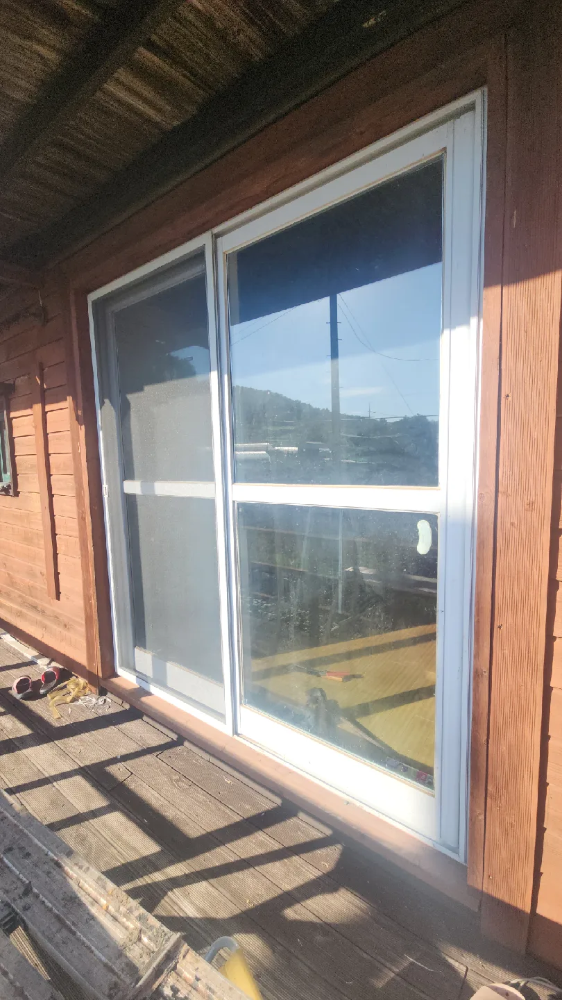 중고 알루미늄 미서기문