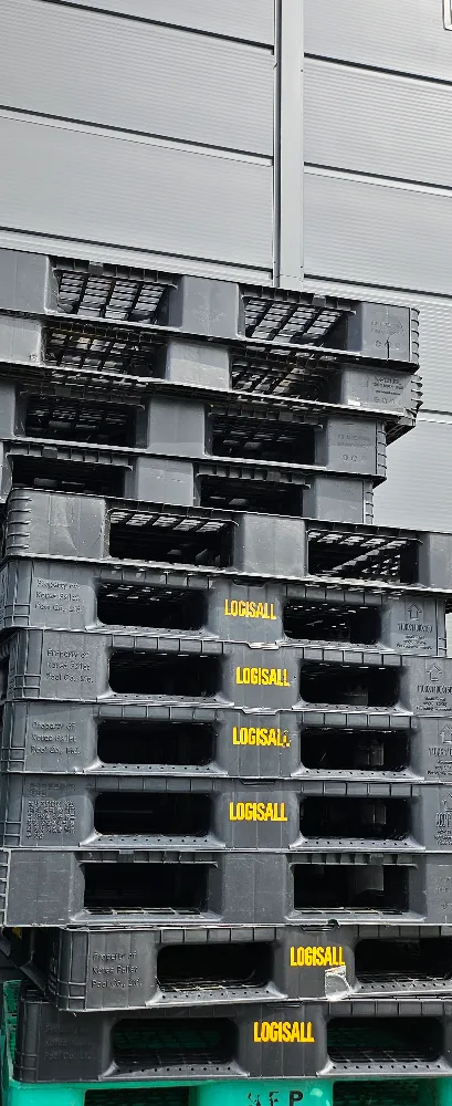 로지스올 플라스틱 중고 파레트 판매합니다