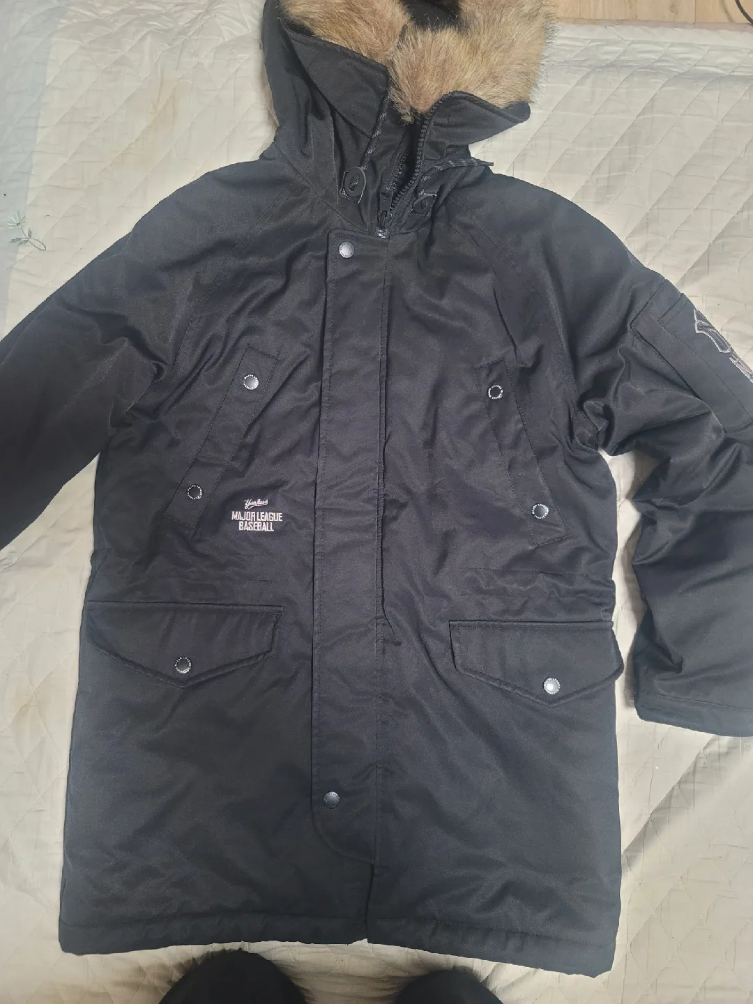 양키즈 MLB 야상 파카 100 중고