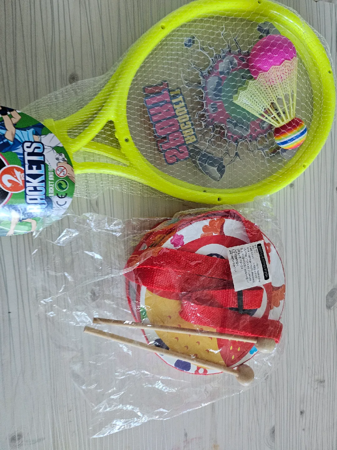 아동용 라켓(사진참고필) +북 장난감 새상품