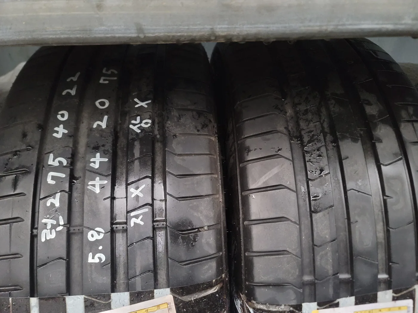 x7  22인치  중고  2짝 피렐리 P ZERO 275/40R22