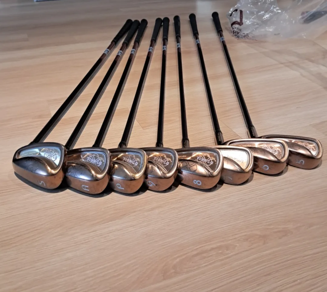 여성 입문용 중고골프채 정품 다이와 DT430L 아이언 세트