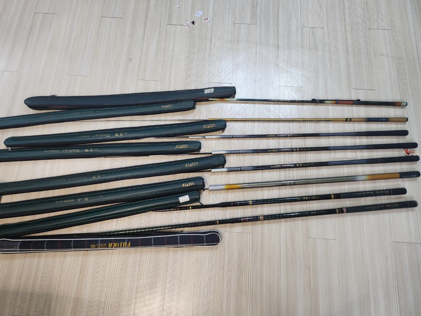 은성 향어 16 수정 20 수국 32 수향 33 쌍포 중고입니다