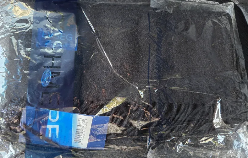 앱섹 캐시미어 머플러 블랙