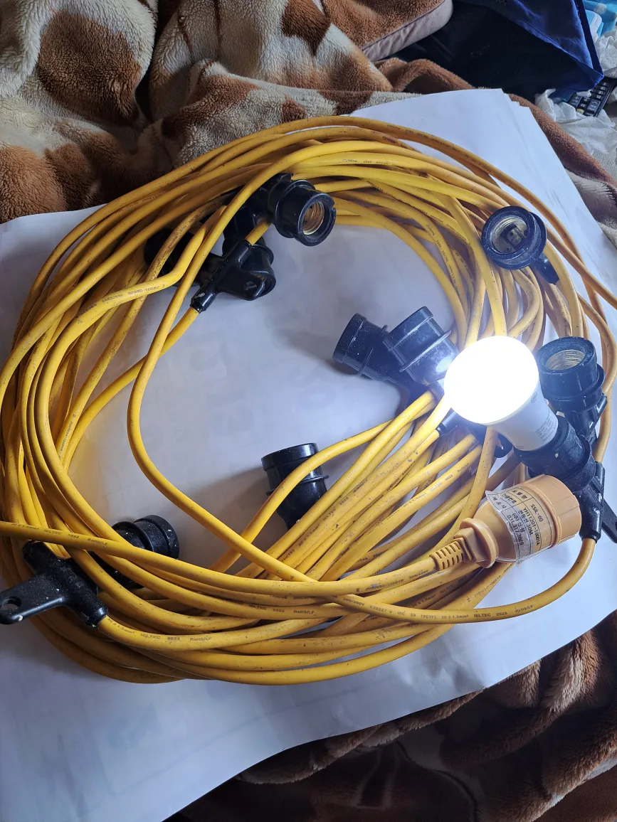 전등선 30m 팔아요