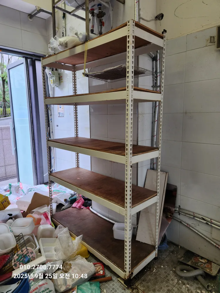 중고 철제 선반