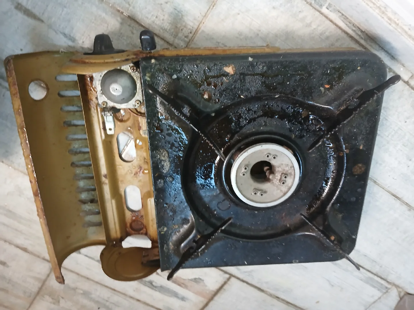 중고 휴대용 가스레인지