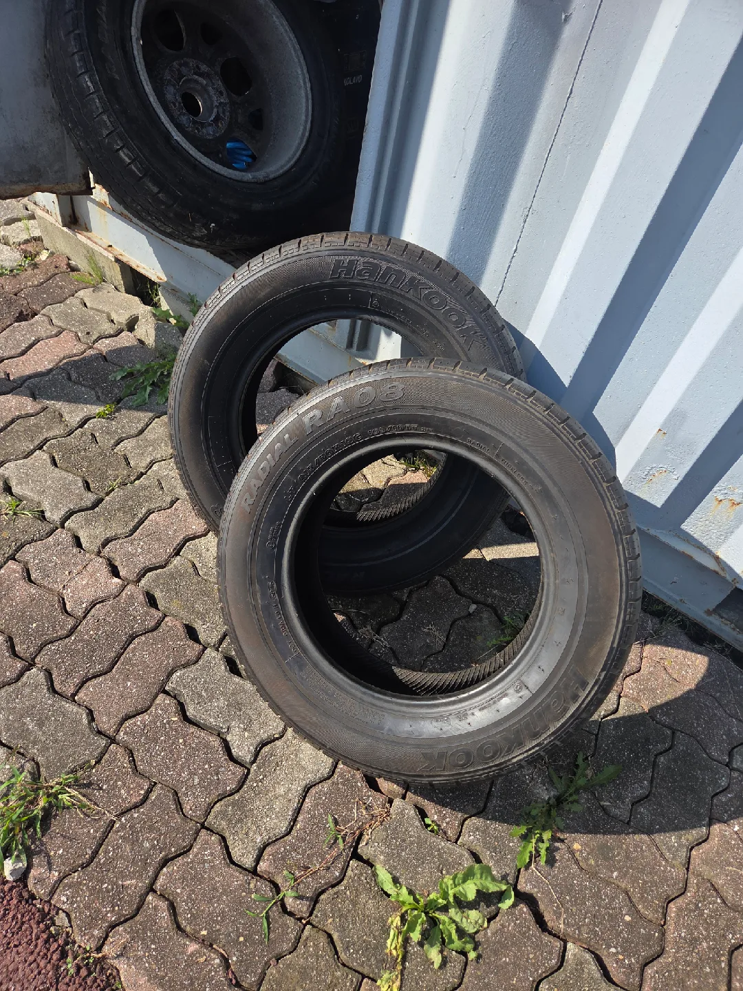 중고 타이어 팝니다 215/70r 16c 2짝