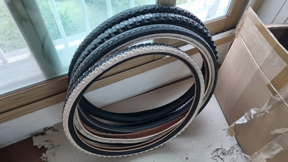 중고 자전거 타이어 26인치 24인치