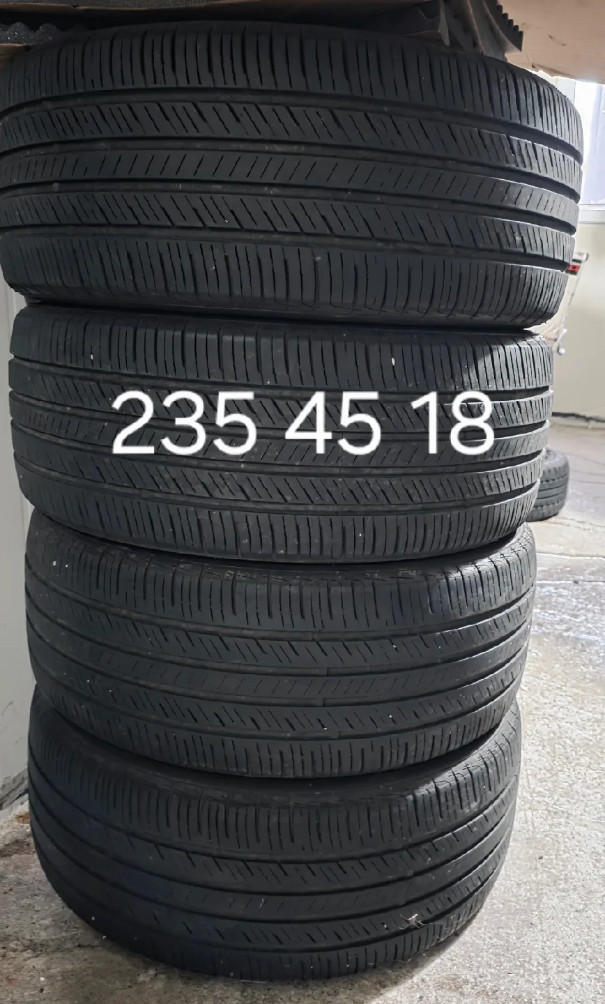 중고타이어 창고정리.