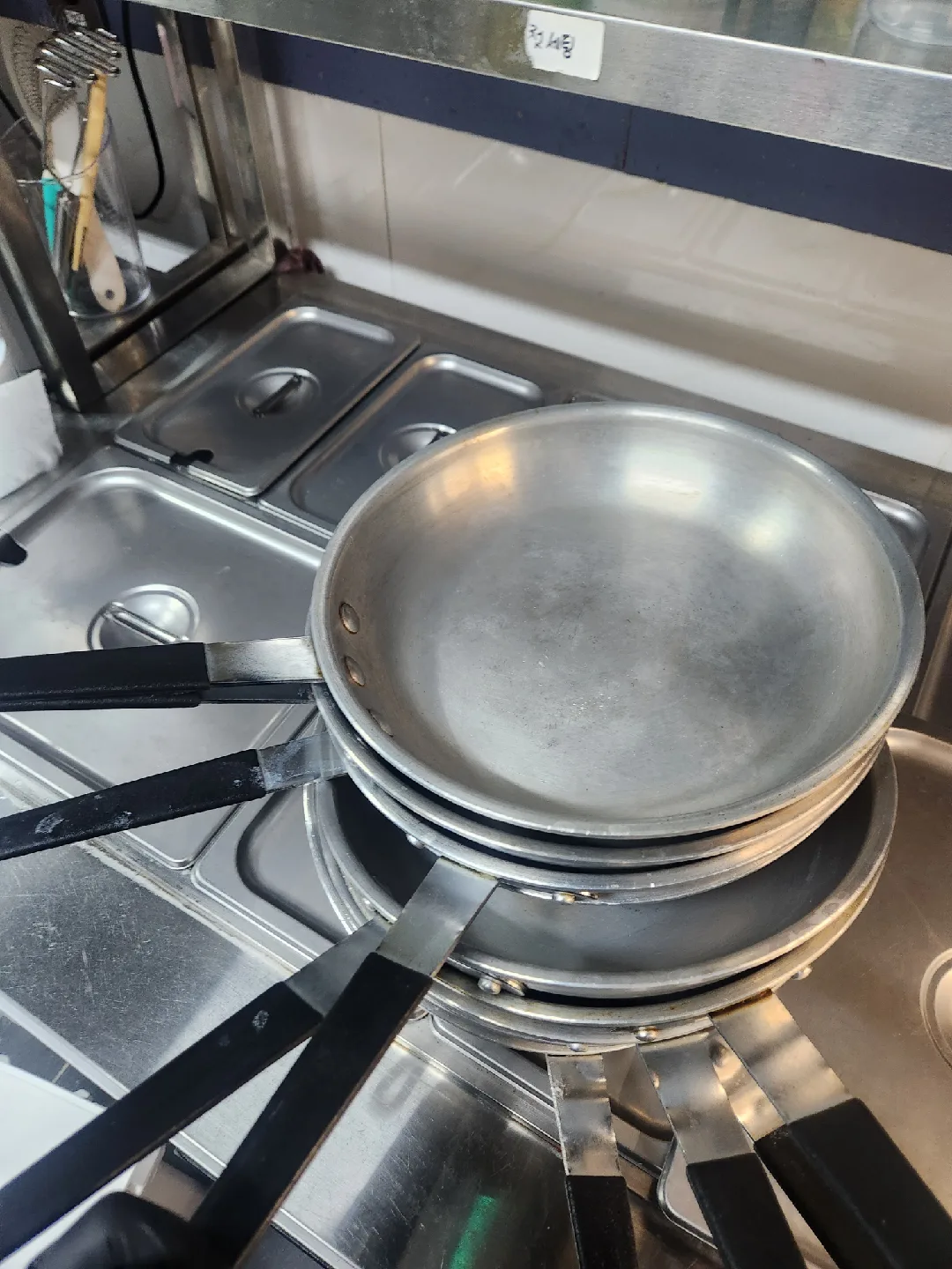 업소용 중고 파스타 후라이팬 11개 나눔해요