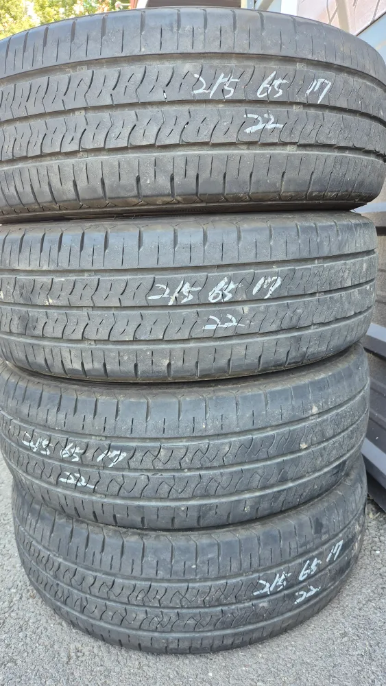 중고타이어 금호 포트란 KC53 215/65R17 한대분 팝니다.