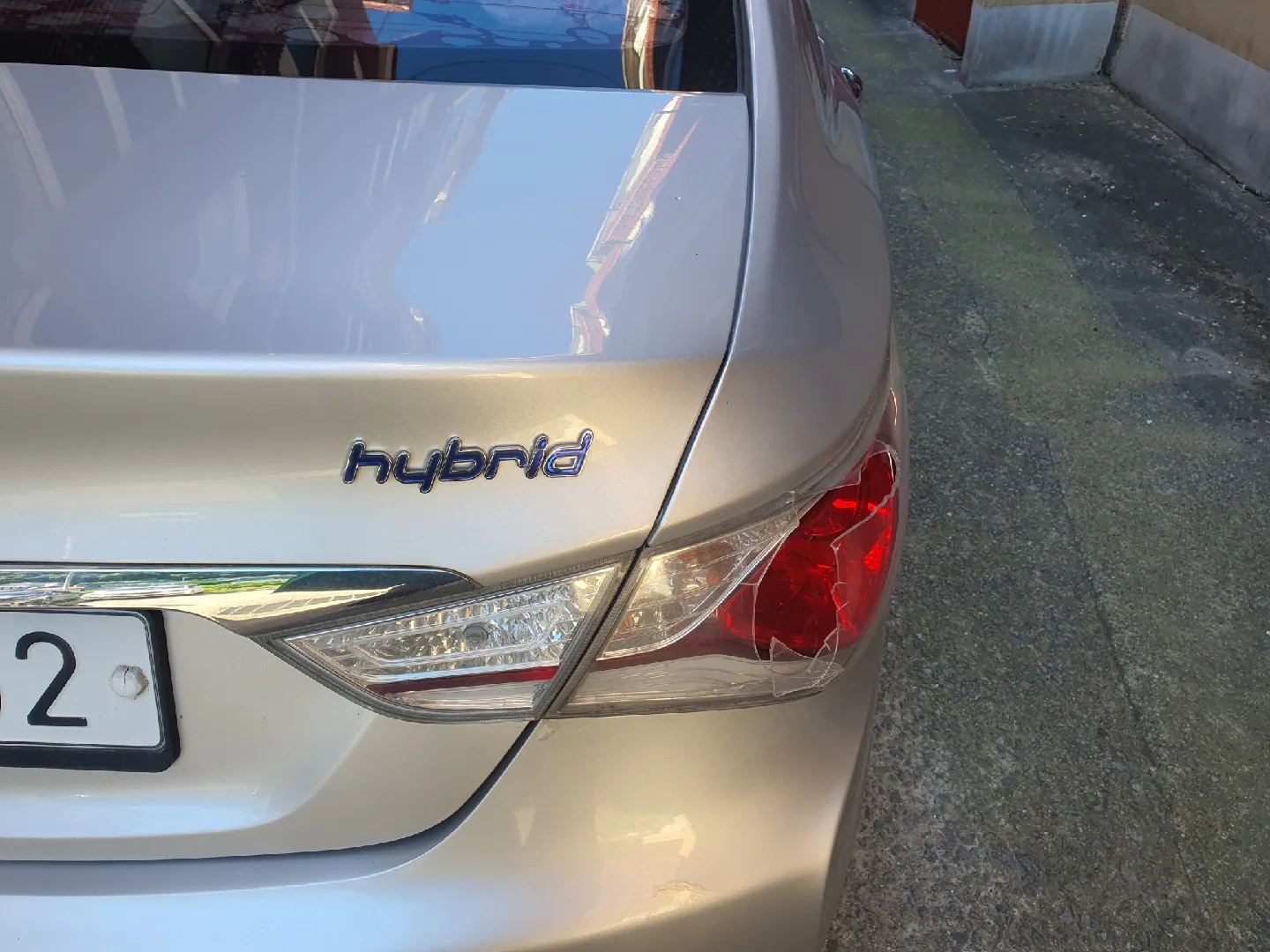 현대 쏘나타 하이브리드 등구함