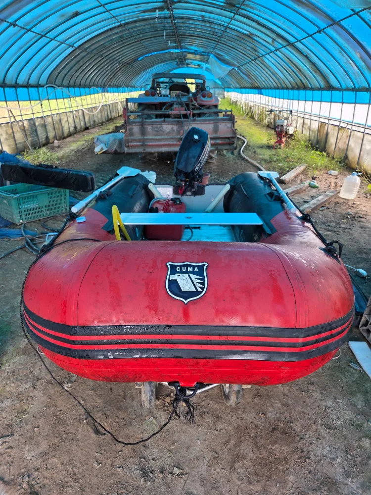 CUMA 고무보트 + TOHATSU 엔진