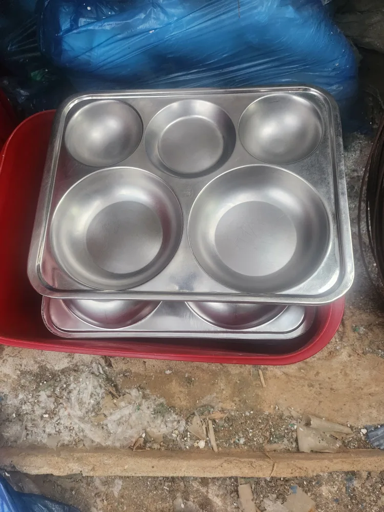 스텐 식판 5구 중고