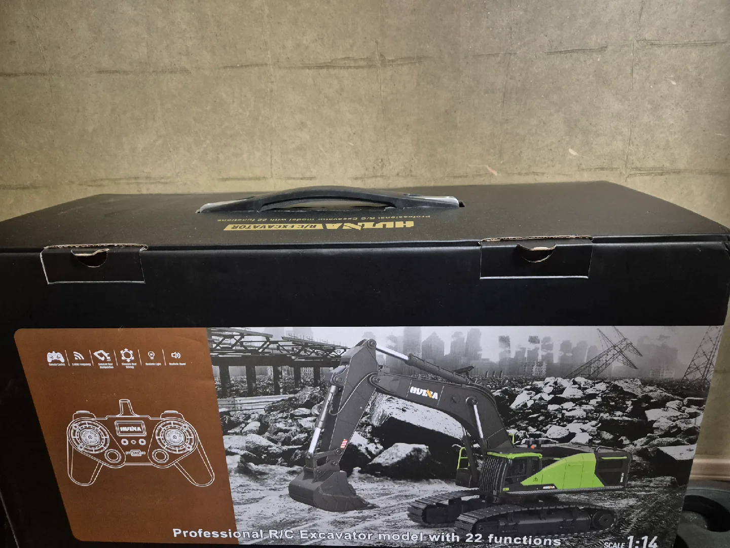 후이나 RC굴삭기(굴착기) 1593 팔아요 굴착기운전기능사 실기대비용(포크레인)