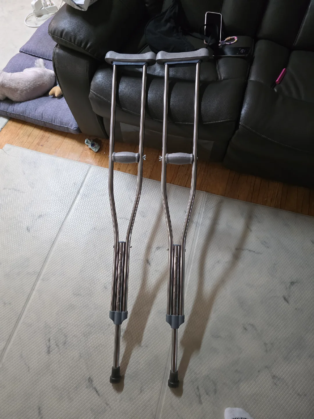 중고 알루미늄 목발