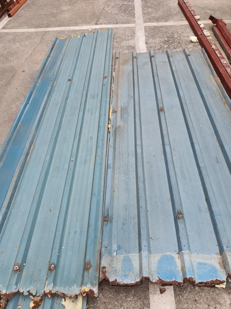중고 함석 지붕재