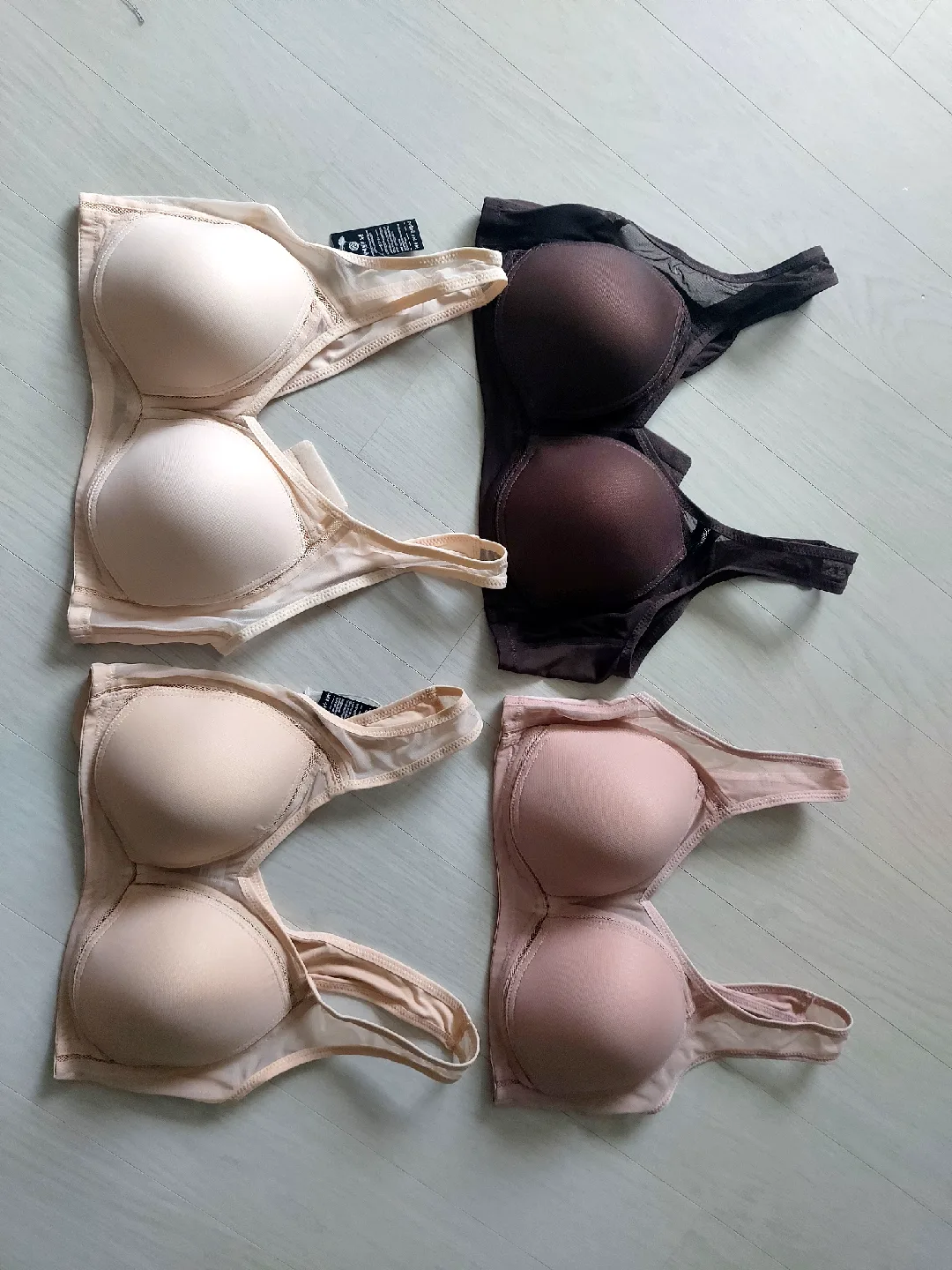 85A 브라 4개 세트