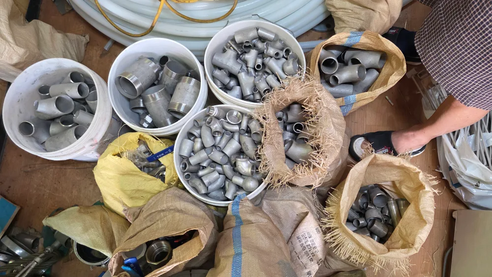 각종 스텐 배관 부속 & 공구 모음