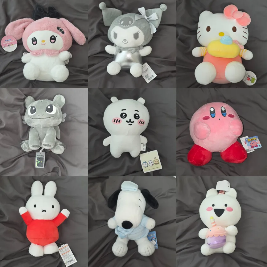 캐릭터 인형 팔아요(산리오, 치이카와, 미피, 스누피, 춘식이 등)