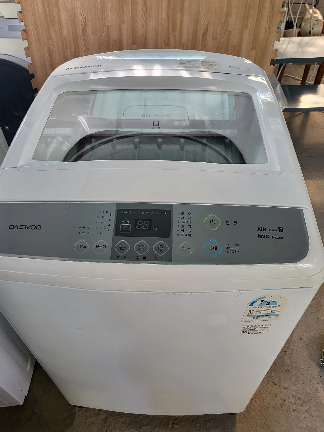 대우 Air Bubble 세탁기 11kg