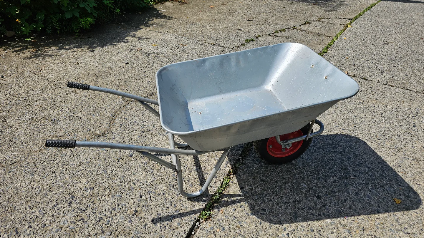 중고 텃밭 손수레 (외발) 일륜차