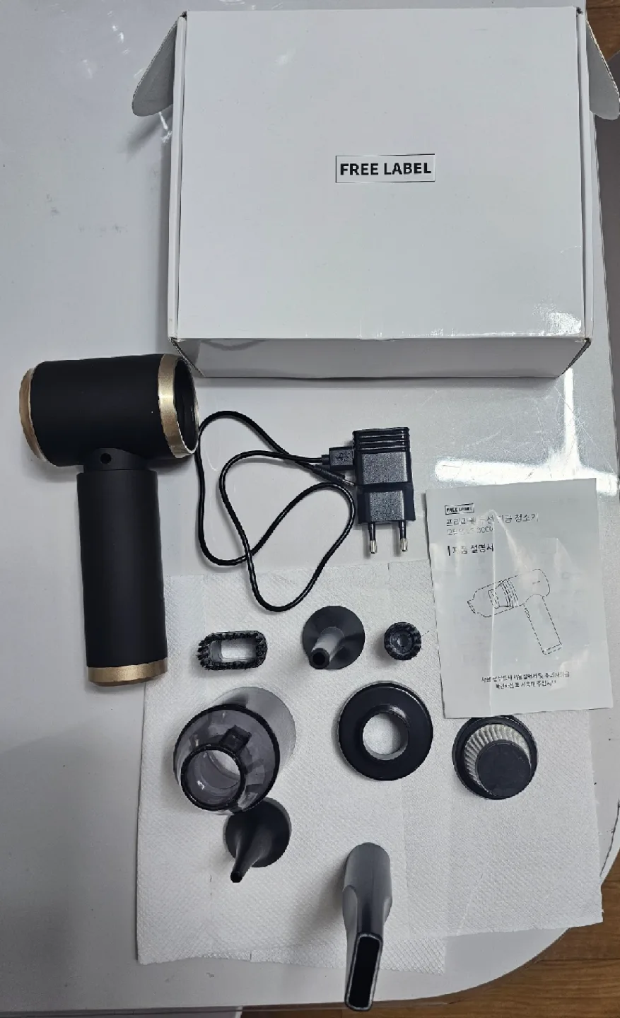 차량용 진공 청소기 팝니다