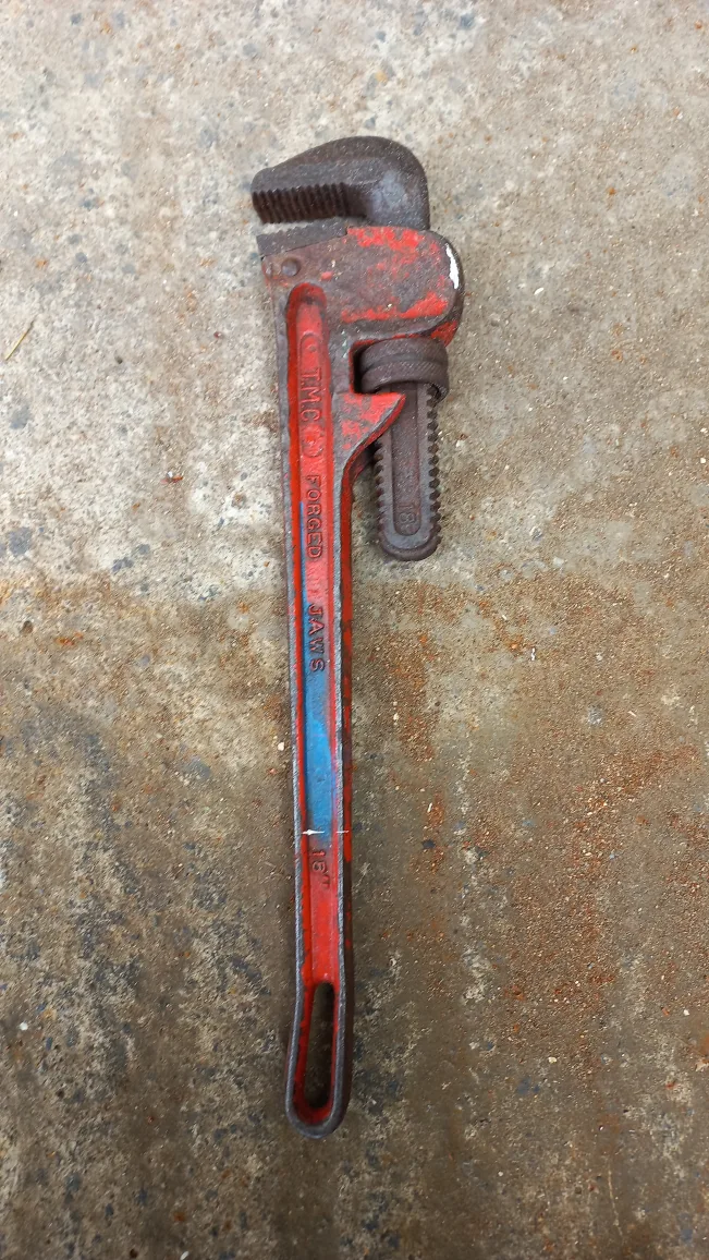 중고  파이프렌치 및 각종 공구