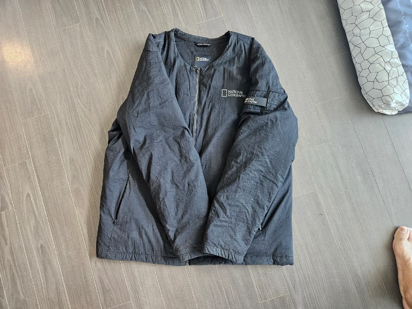내셔널지오그래픽 블랙 자켓3xl