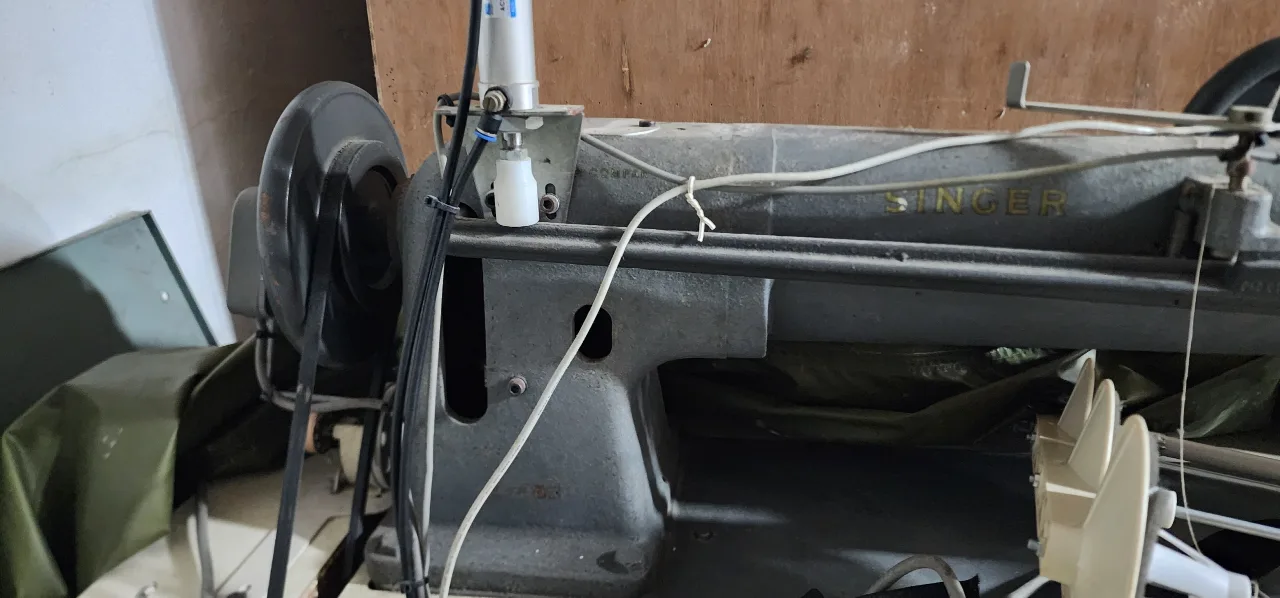 중고 톤백제작 대형미싱