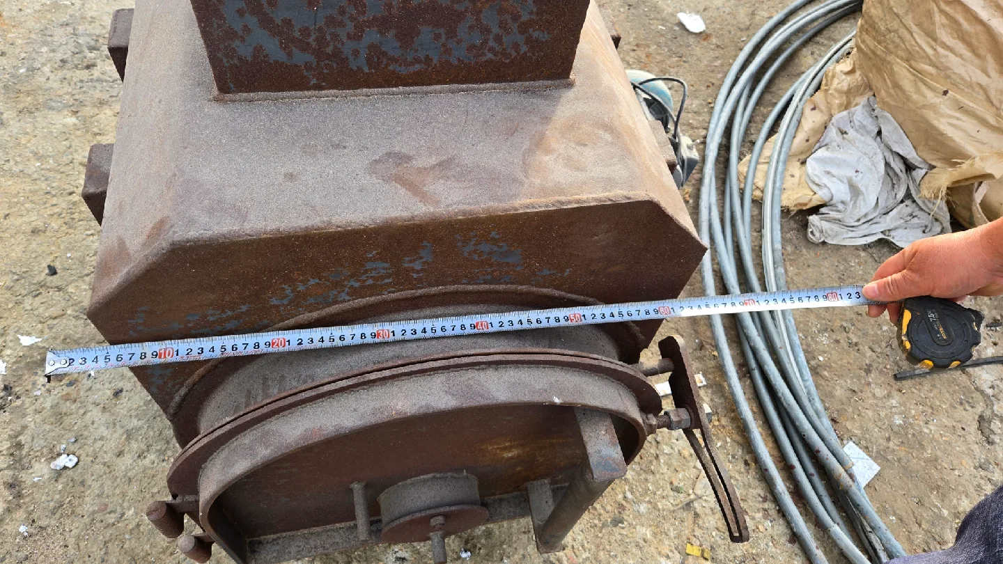 중고 철제 나무 난로