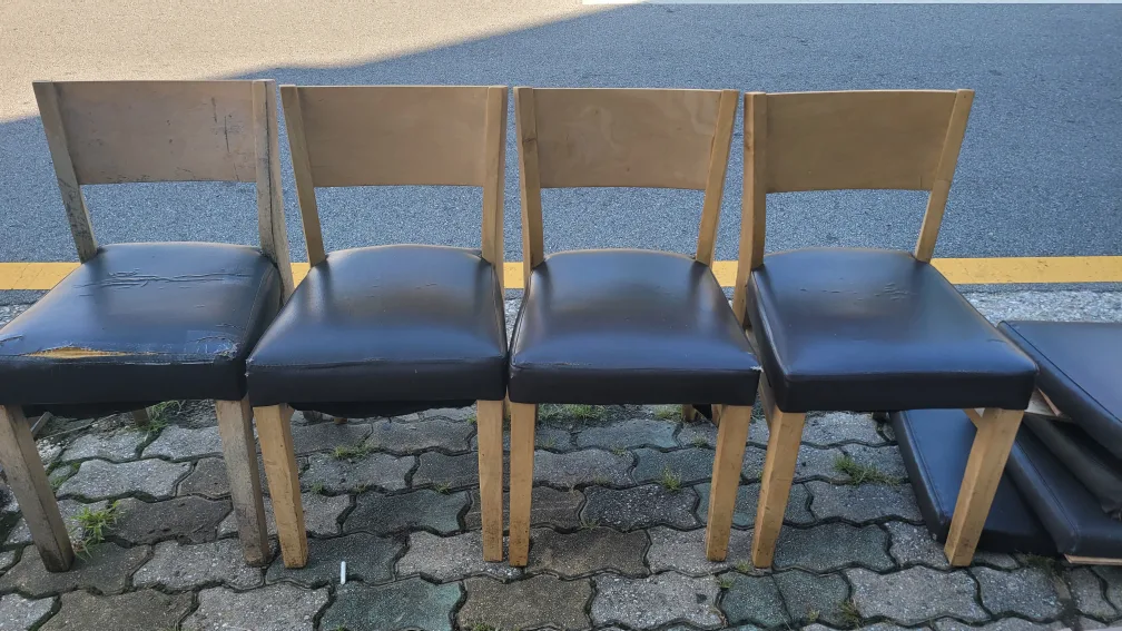 중고 식탁 의자