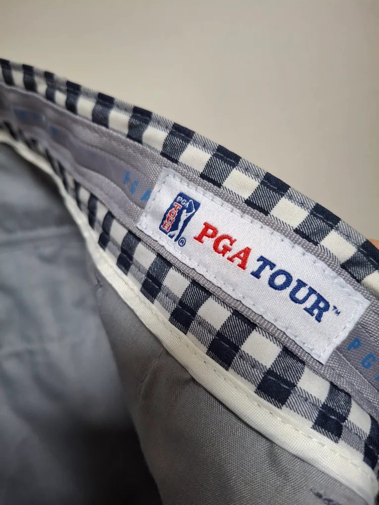 PGA Tour 체크무늬 바지