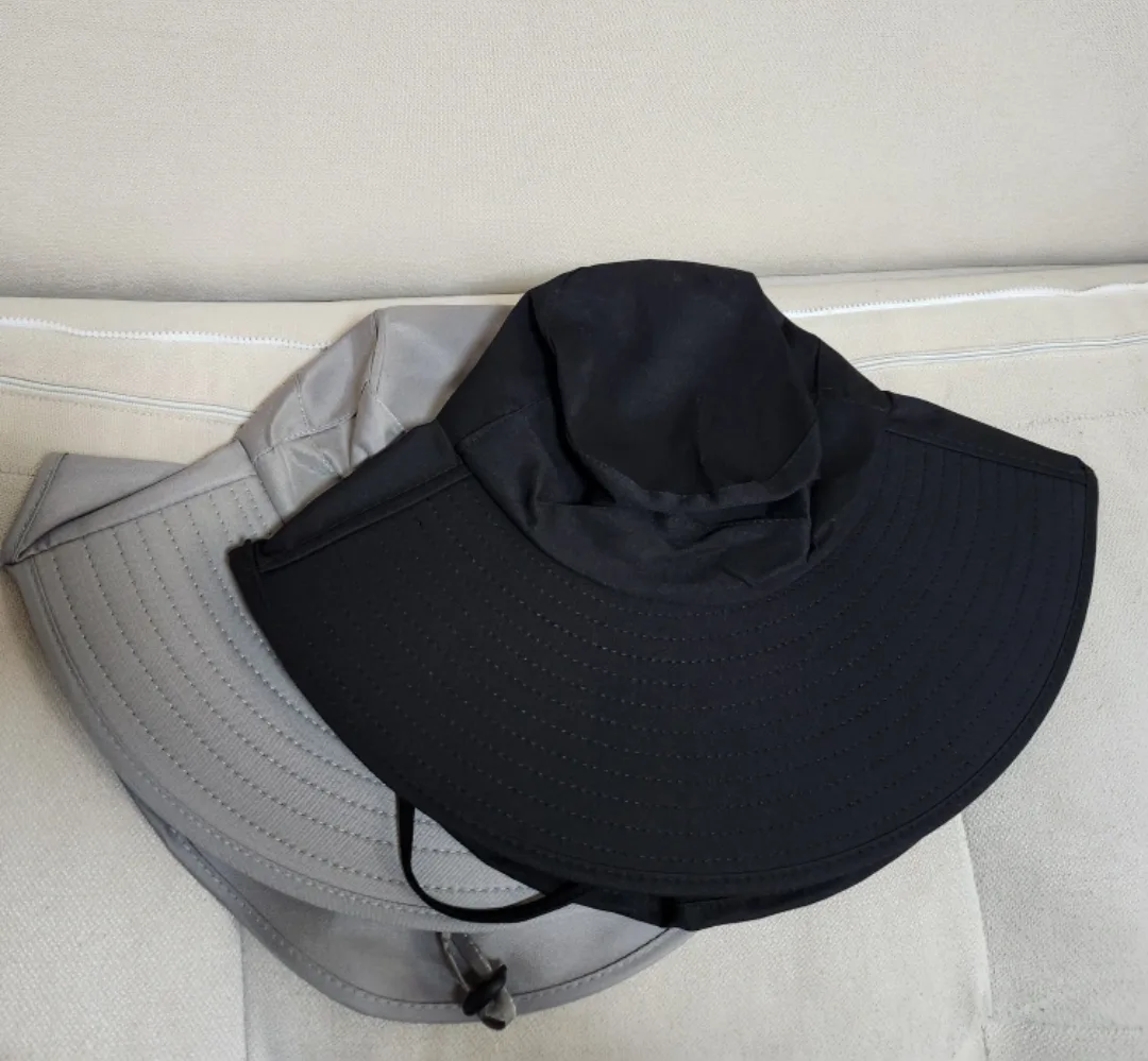 벙거지 햇 (검정, 회색)2종 세트 개봉만 한 새상품