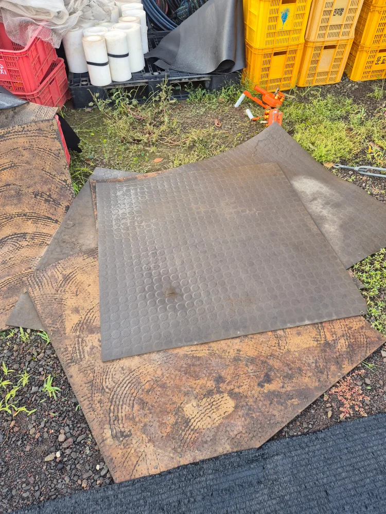 중고 고무 매트