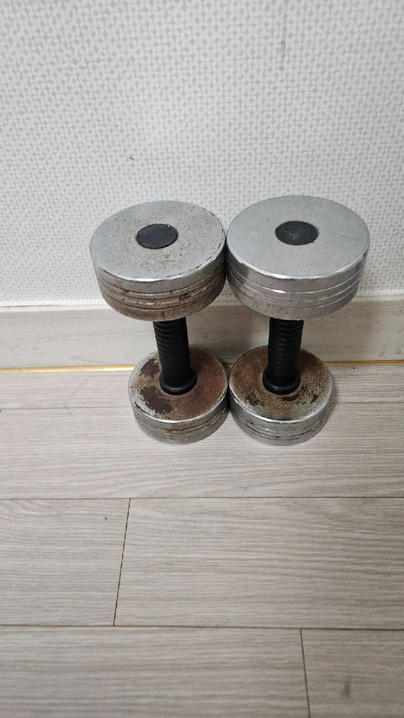 중고 덤벨 4kg 세트