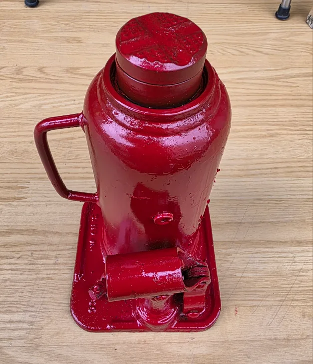 중고 상진 5톤 유압 작기 2단