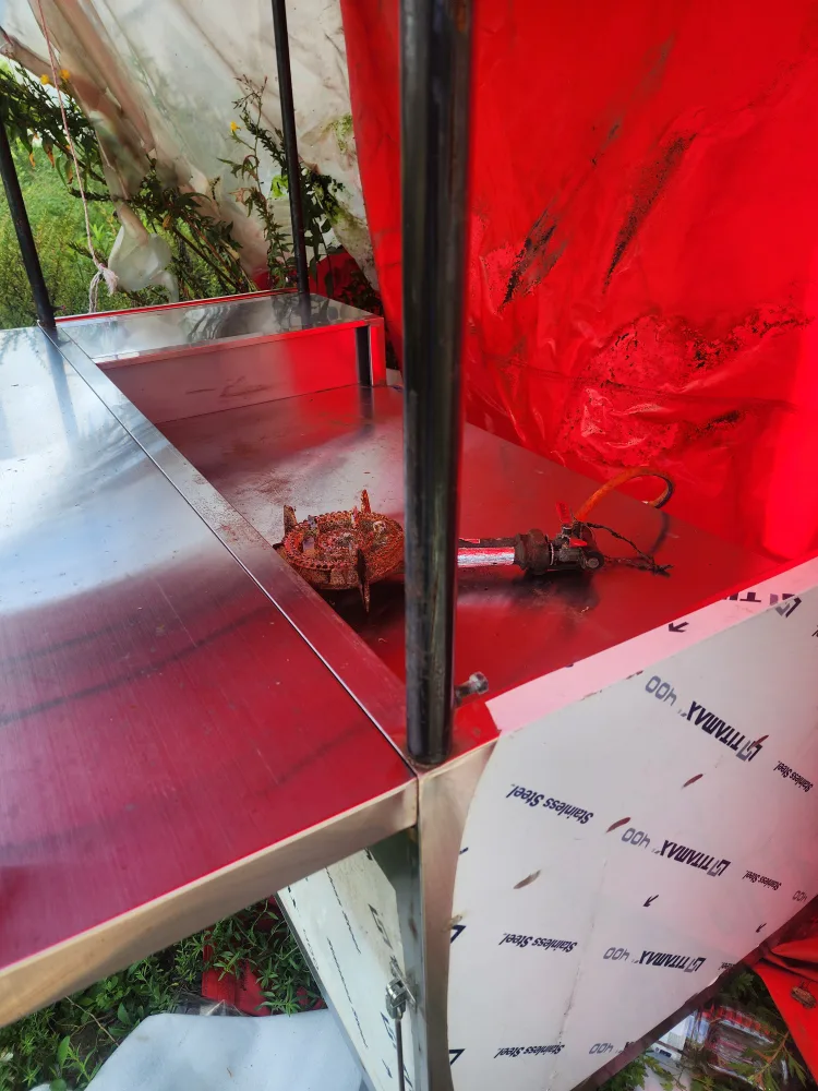 중고 스테인리스 푸드카트