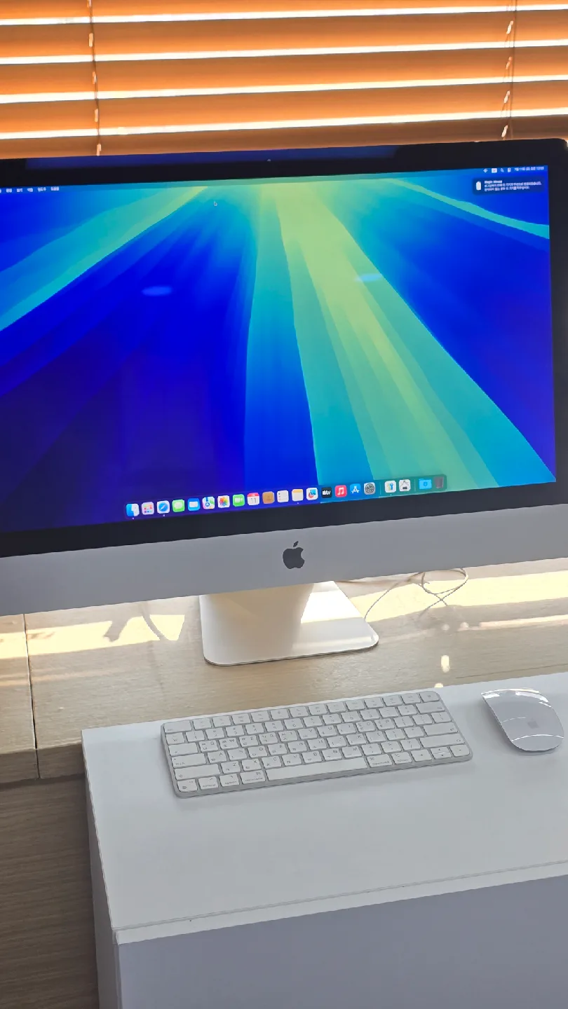 아이맥27 2020 i7 32G 5500 XT 8G 500G S급 고급형 직거래 환영