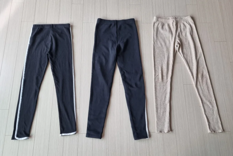 [중고] 여아 가을 겨울 하의 3벌 150-155