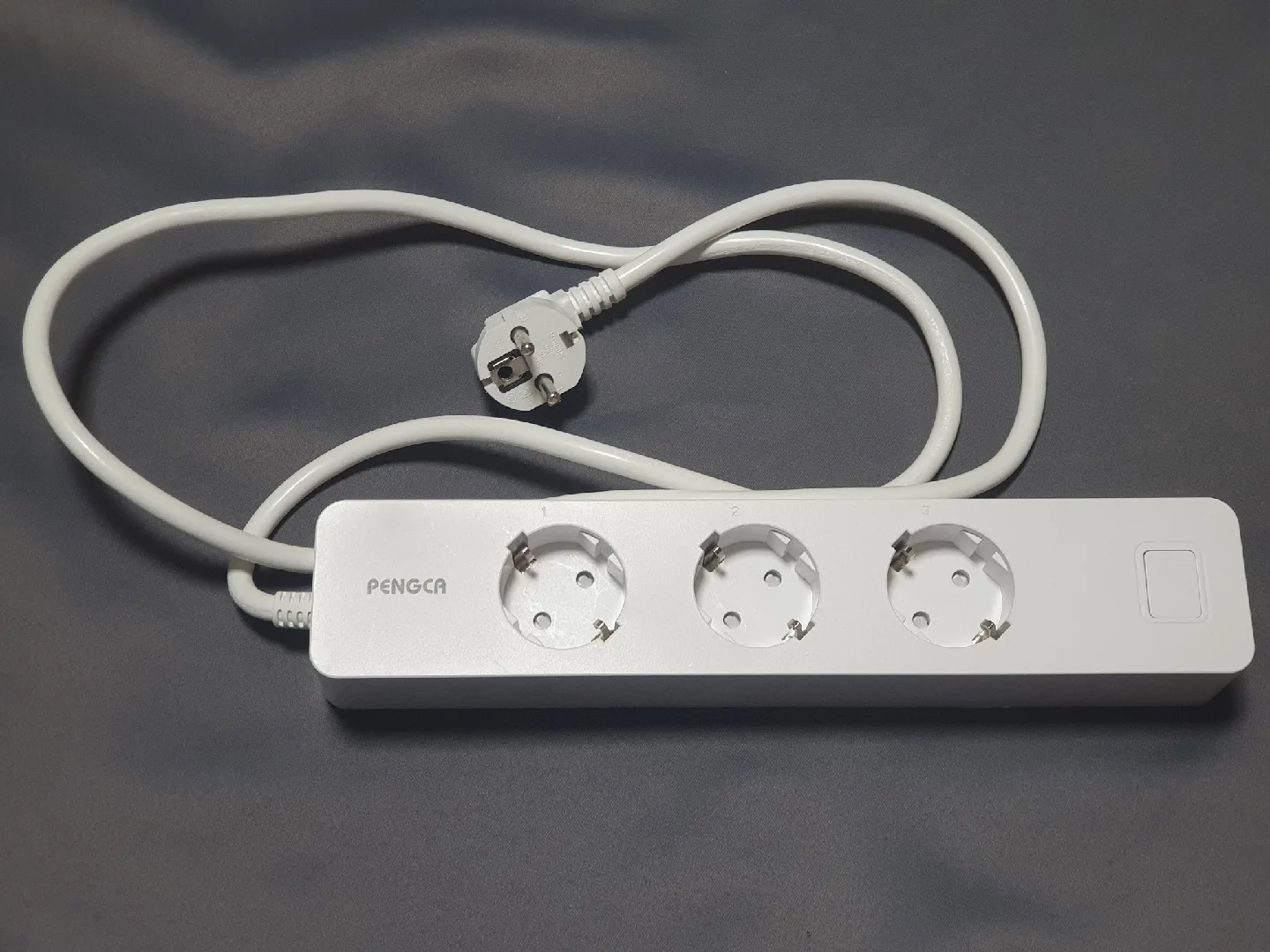 PENGCA 3구 iot 멀티탭 1.3m 화이트 펭카 말티탭 iot